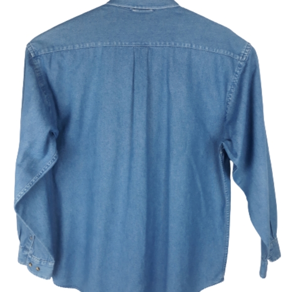 VTG Mens Disney Mickey WDW reunion denim shirt XL - Picture 7 of 11